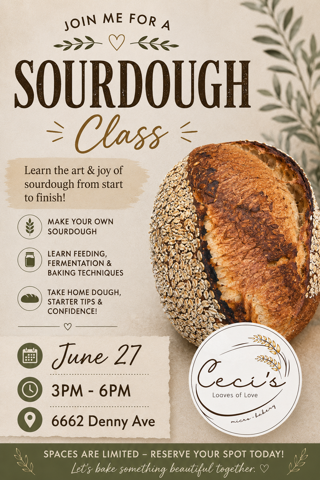 Sourdough Class