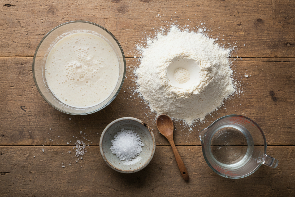 Sourdough ingredients